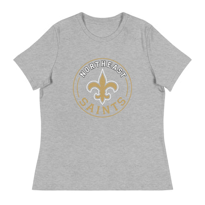 Performance | Women's Relaxed T Shirt | The St Stephen Saints | Vanguard Emblem Logo