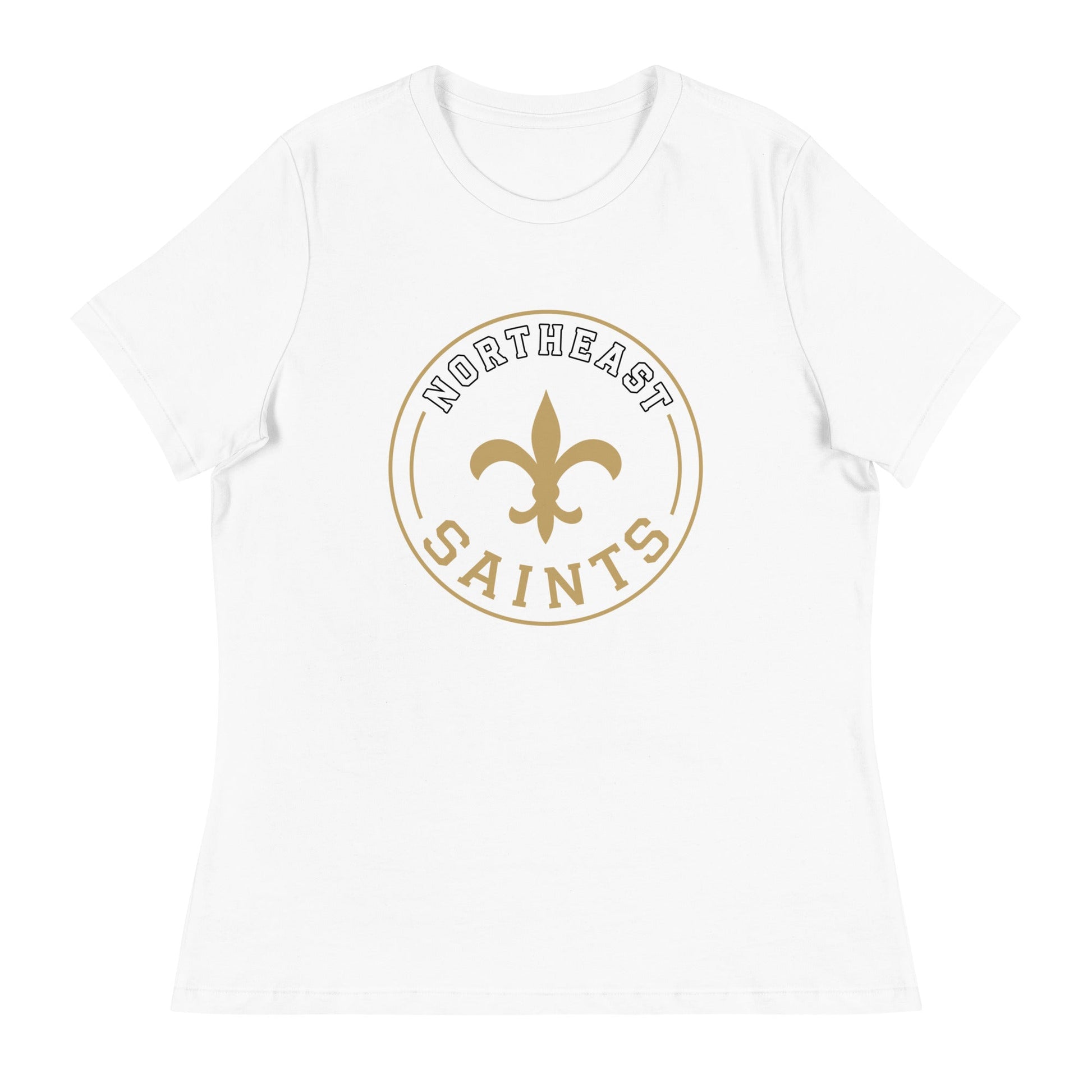 Performance | Women's Relaxed T Shirt | The St Stephen Saints | Vanguard Emblem Logo