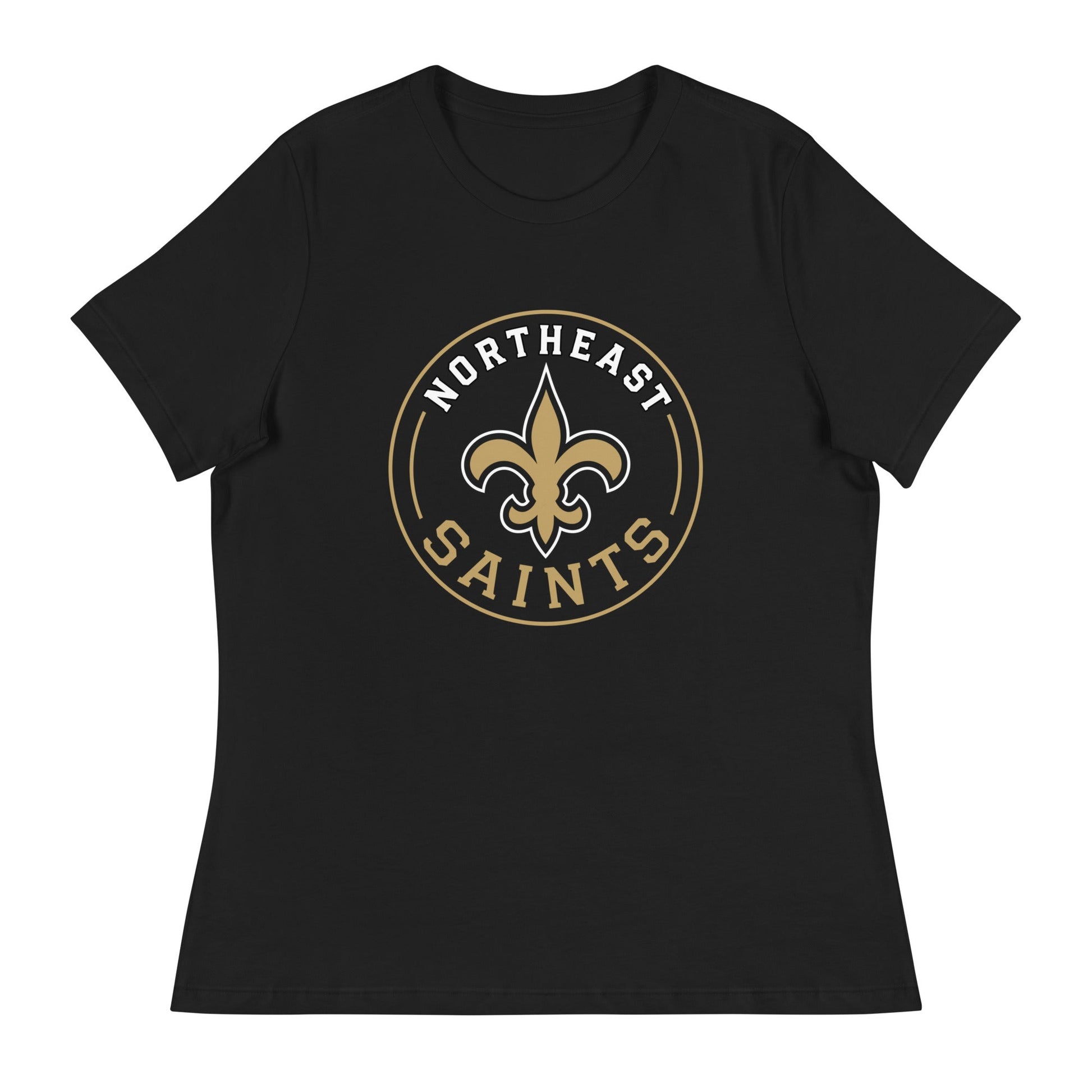 Performance | Women's Relaxed T Shirt | The St Stephen Saints | Vanguard Emblem Logo
