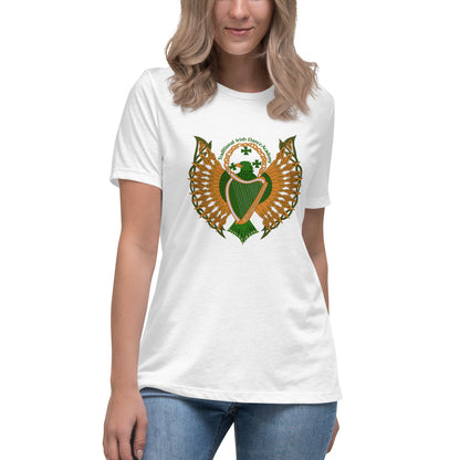 Performance | Women's Relaxed T Shirt | The Traditional Irish Dance Academy | Logo