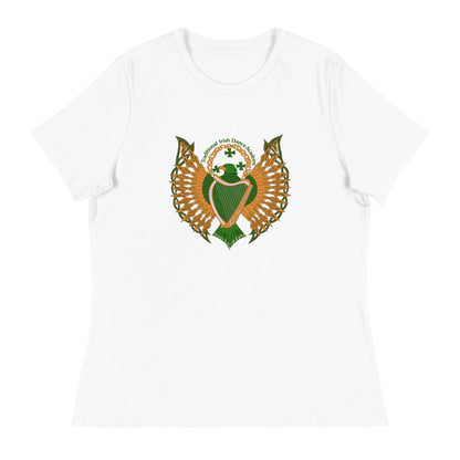 Performance | Women's Relaxed T Shirt | The Traditional Irish Dance Academy | Logo