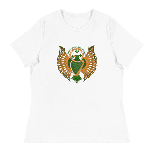 Performance | Women's Relaxed T Shirt | The Traditional Irish Dance Academy | Logo