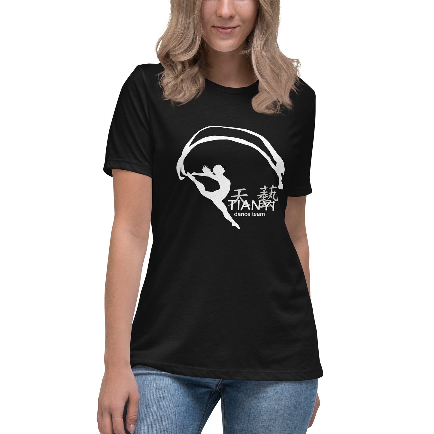 Performance | Women's Relaxed T Shirt | Tianyi Dance Team | Alt Logo
