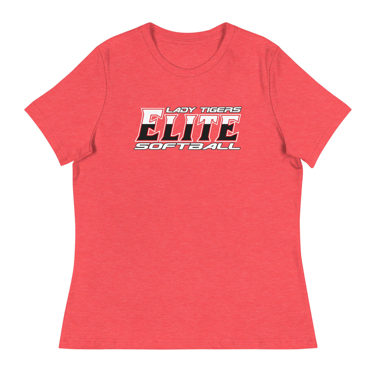 Performance | Women's Relaxed T Shirt | Tigers Elite Softball | Modern Script Logo
