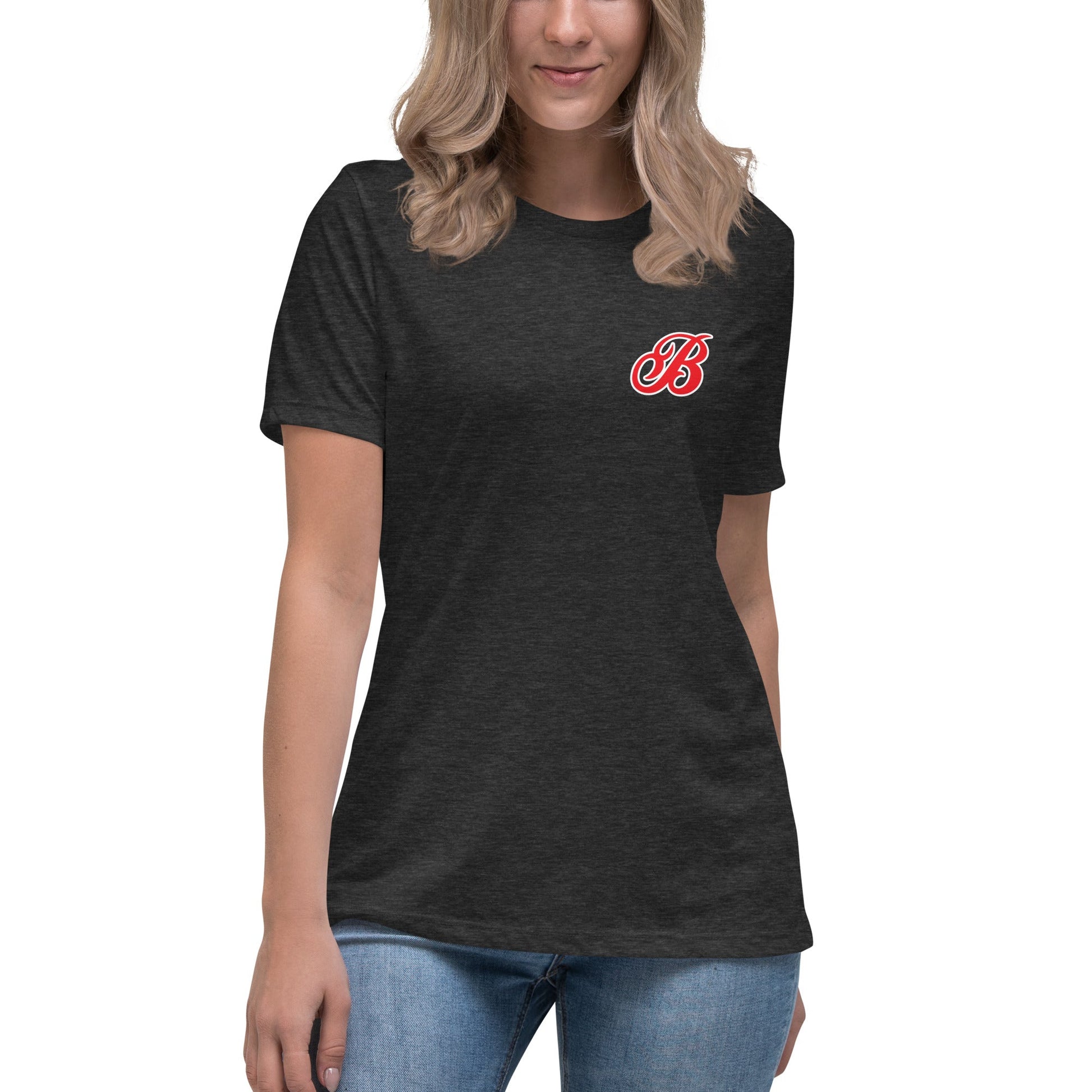 Performance | Women's Relaxed T Shirt | Tri - City Baseball | Classic Logo