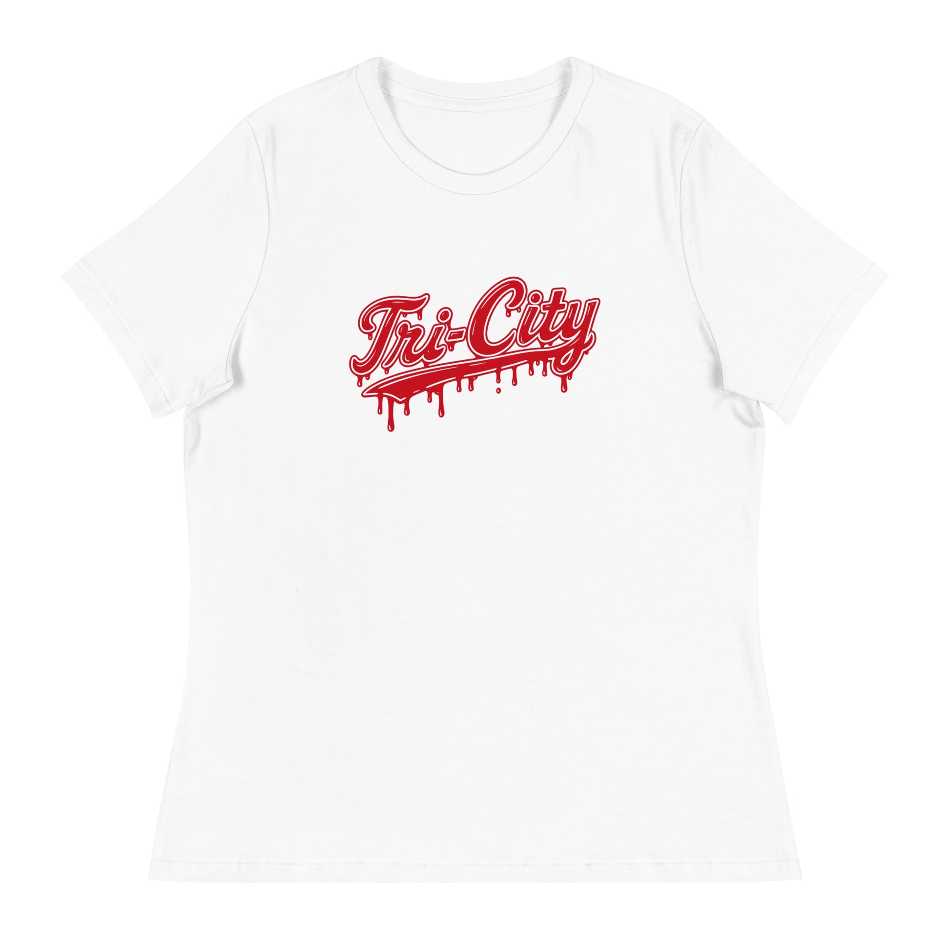 Performance | Women's Relaxed T Shirt | Tri - City Baseball | Mark Logo