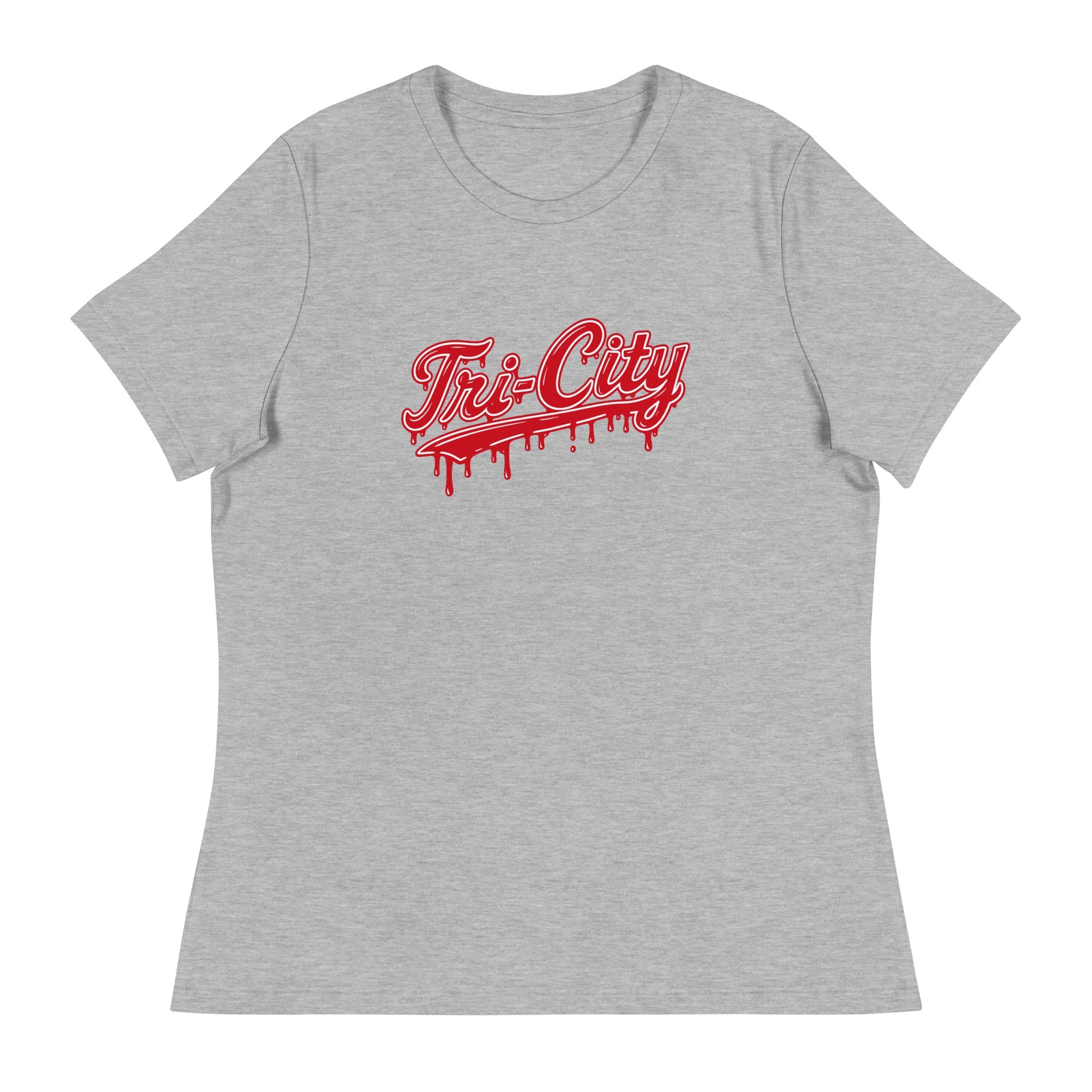 Performance | Women's Relaxed T Shirt | Tri - City Baseball | Mark Logo