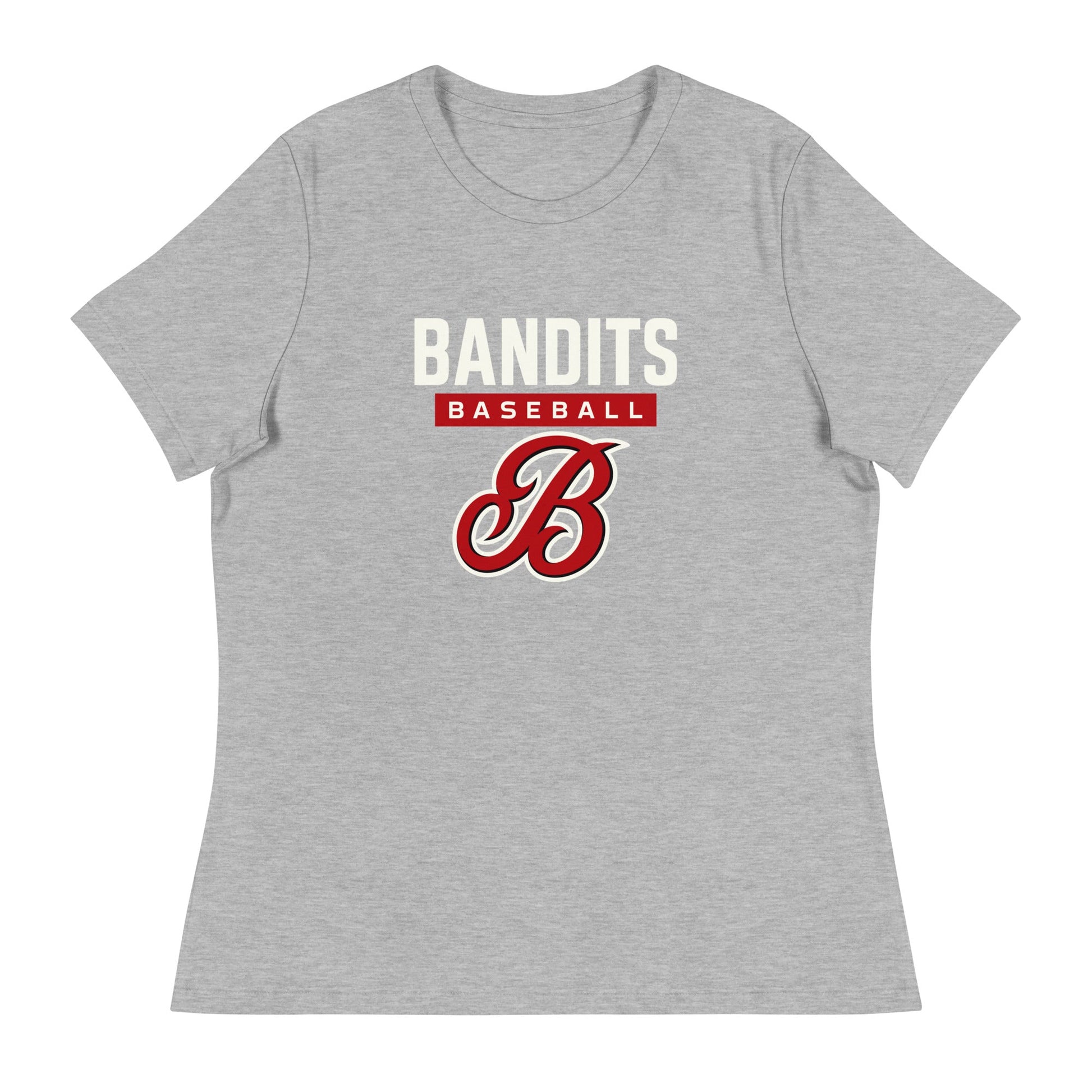 Performance | Women's Relaxed T Shirt | Tri - City Baseball | Varsity Script Logo