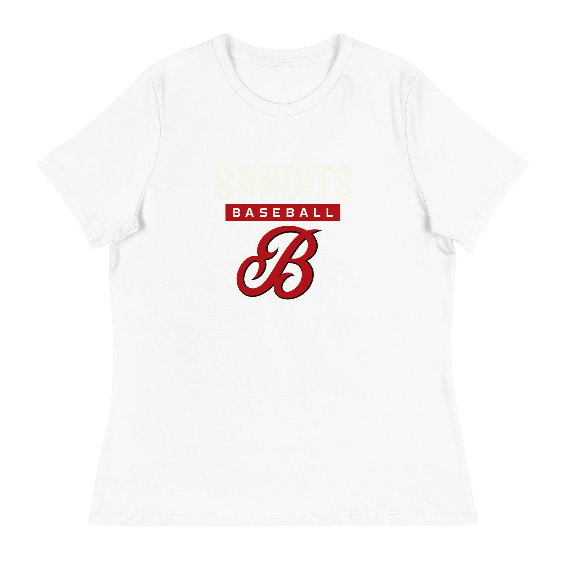 Performance | Women's Relaxed T Shirt | Tri - City Baseball | Varsity Script Logo