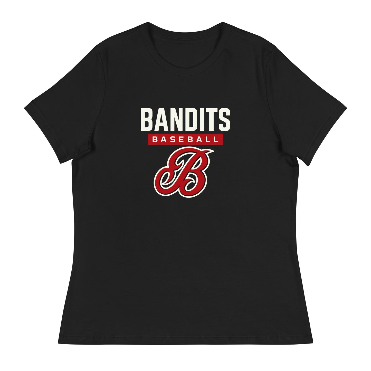 Performance | Women's Relaxed T Shirt | Tri - City Baseball | Varsity Script Logo