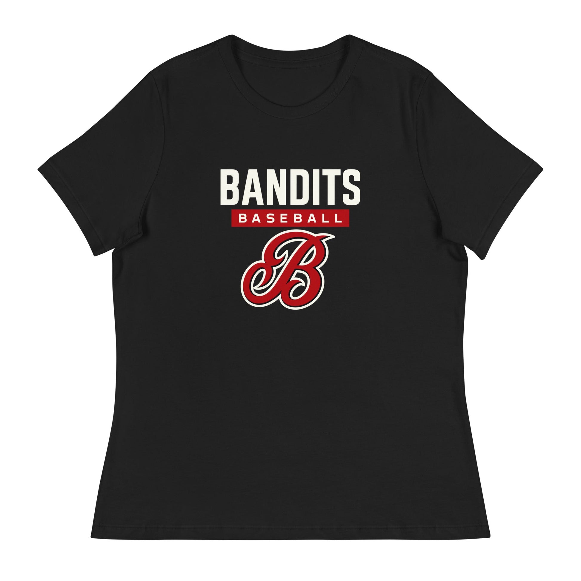 Performance | Women's Relaxed T Shirt | Tri - City Baseball | Varsity Script Logo
