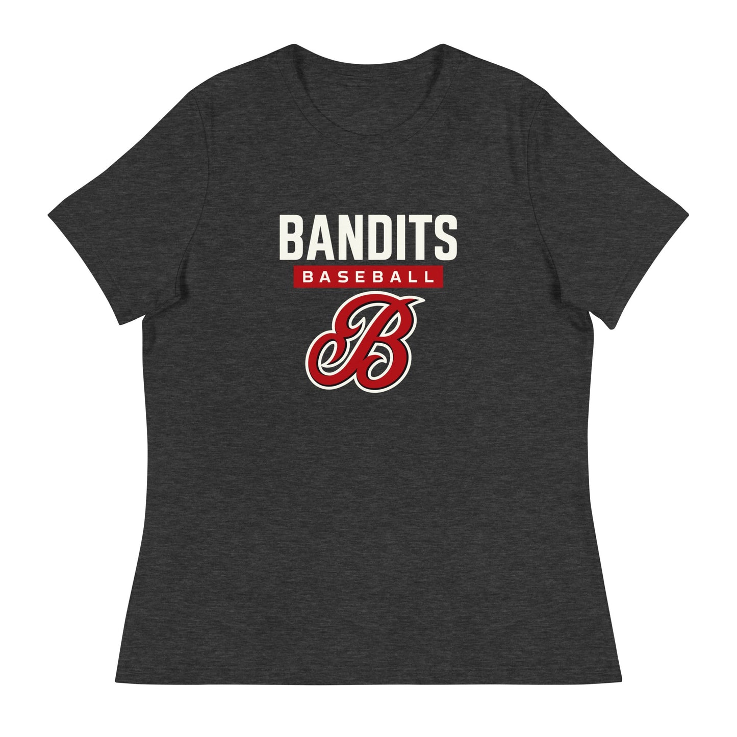 Performance | Women's Relaxed T Shirt | Tri - City Baseball | Varsity Script Logo