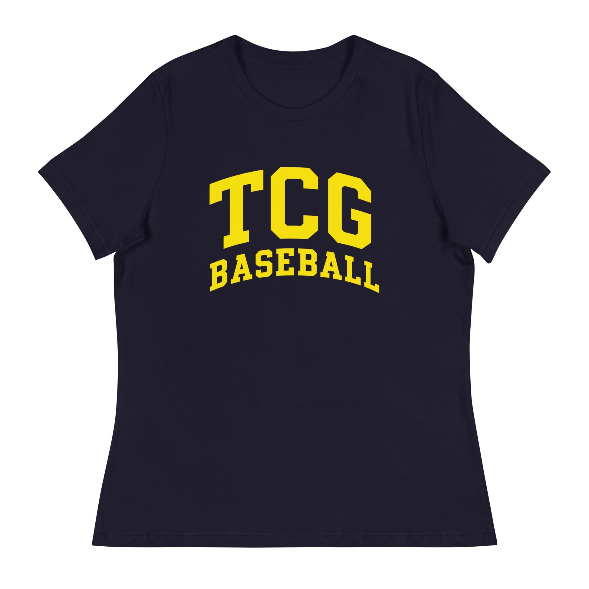 Performance | Women's Relaxed T Shirt | Tri-County Ghosts | TCG Crest Alt Logo