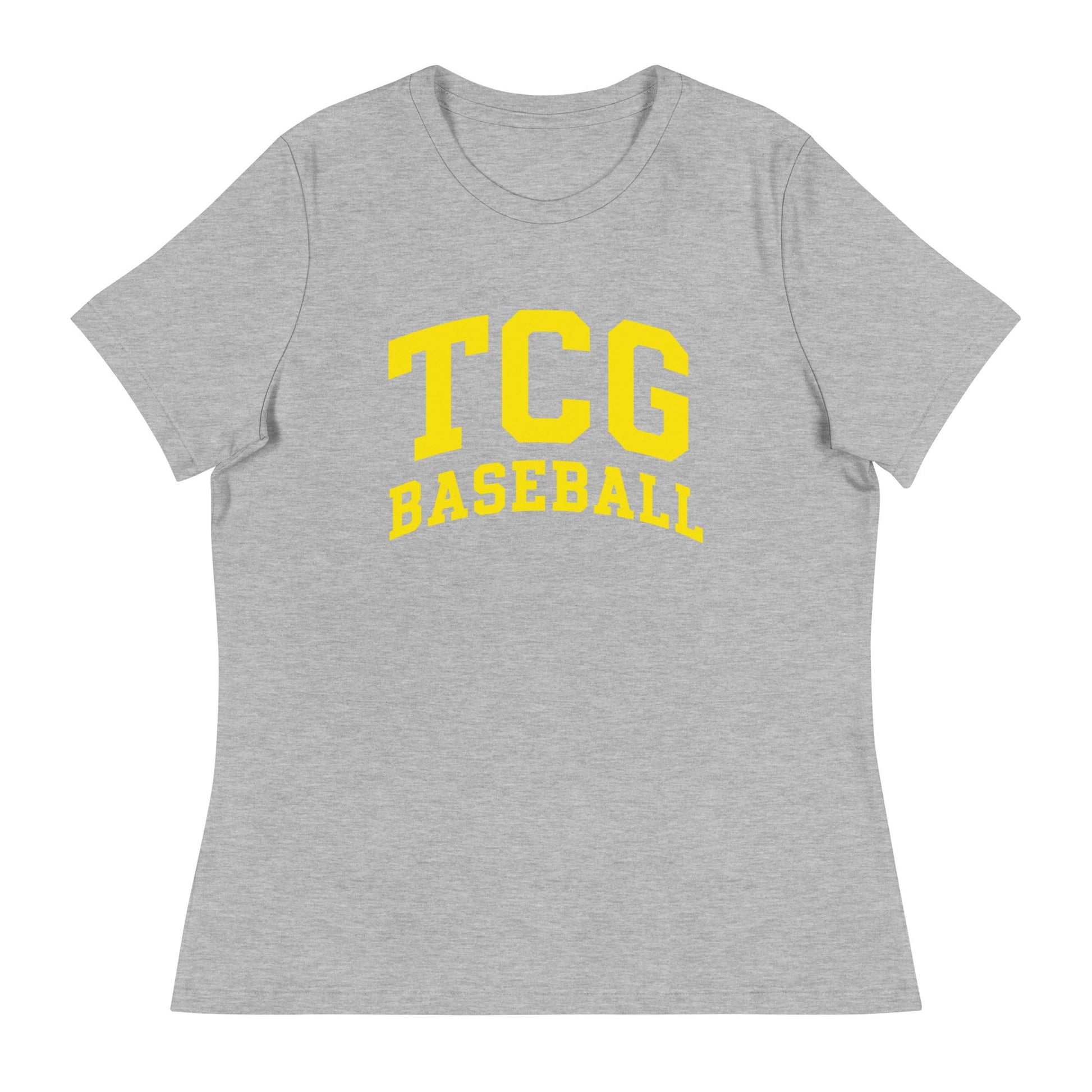 Performance | Women's Relaxed T Shirt | Tri-County Ghosts | TCG Crest Alt Logo