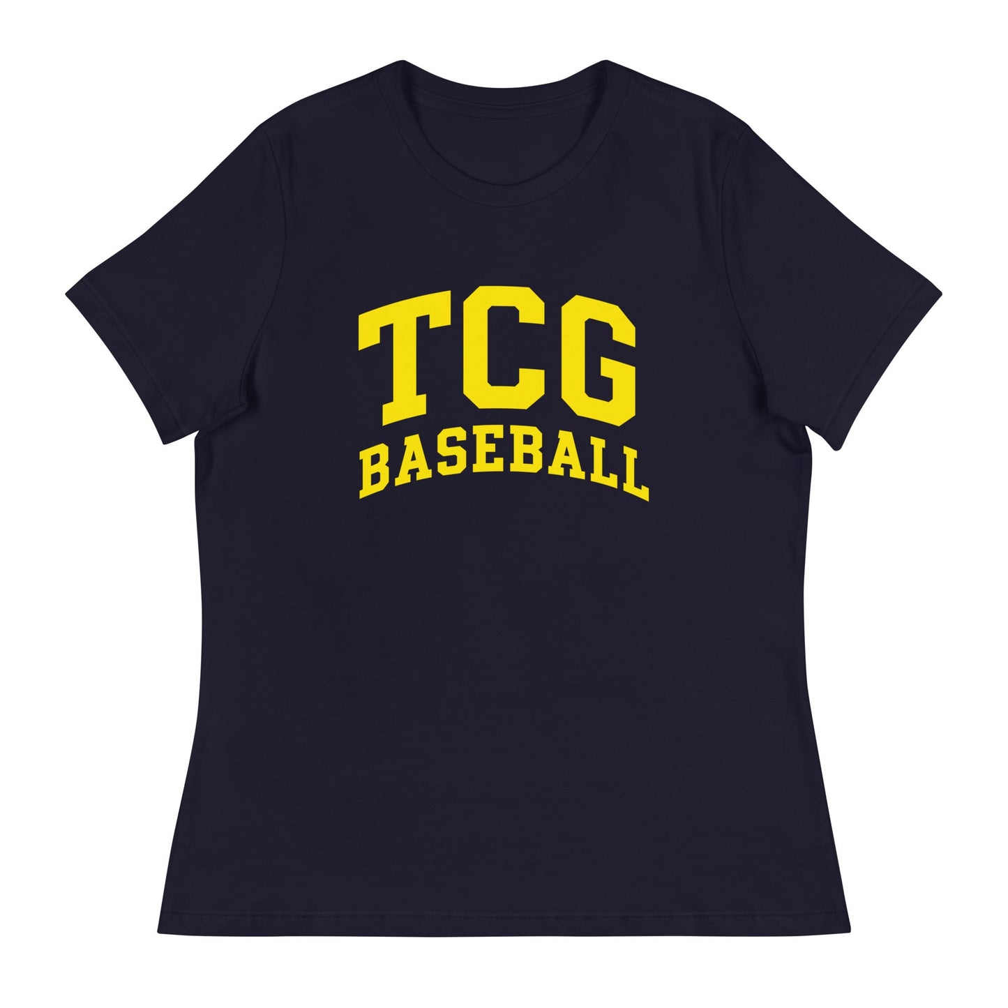 Performance | Women's Relaxed T Shirt | Tri-County Ghosts | TCG Crest Alt Logo