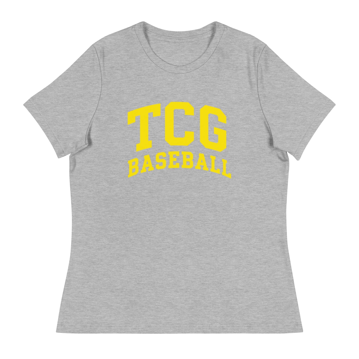 Performance | Women's Relaxed T Shirt | Tri-County Ghosts | TCG Crest Alt Logo