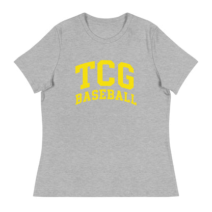 Performance | Women's Relaxed T Shirt | Tri-County Ghosts | TCG Crest Alt Logo