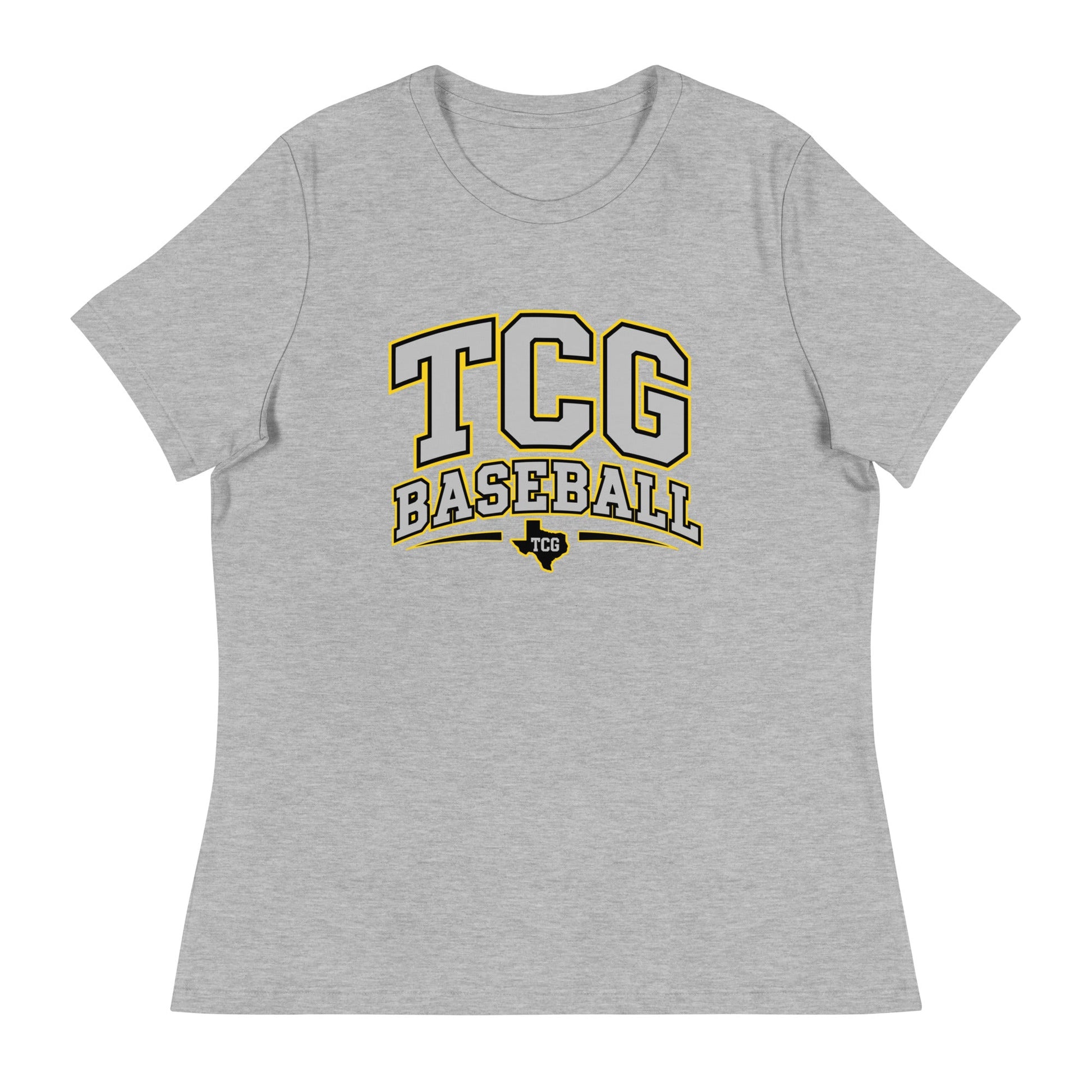 Performance | Women's Relaxed T Shirt | Tri-County Ghosts | TCG Crest Logo