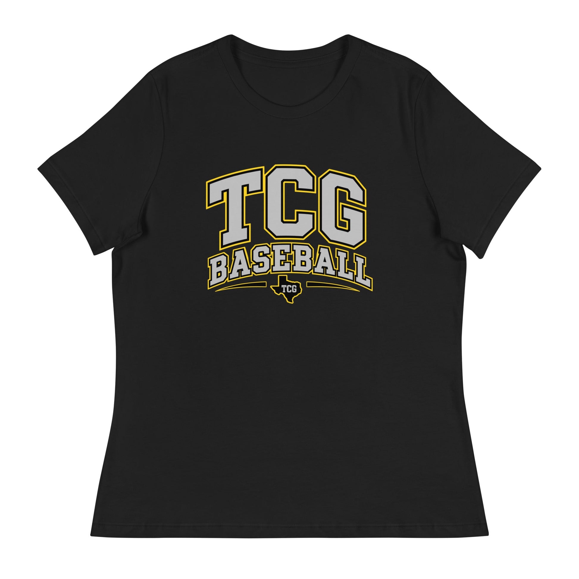Performance | Women's Relaxed T Shirt | Tri-County Ghosts | TCG Crest Logo