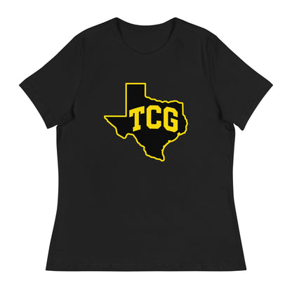 Performance | Women's Relaxed T Shirt | Tri-County Ghosts | Valor Logo