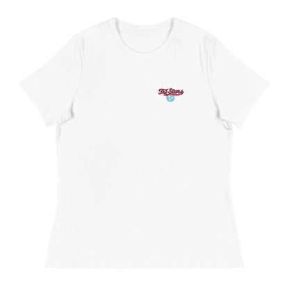 Performance | Women's Relaxed T Shirt | Tri - Stars | 3 Stars Light Logo