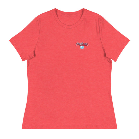 Performance | Women's Relaxed T Shirt | Tri - Stars | 3 Stars Light Logo