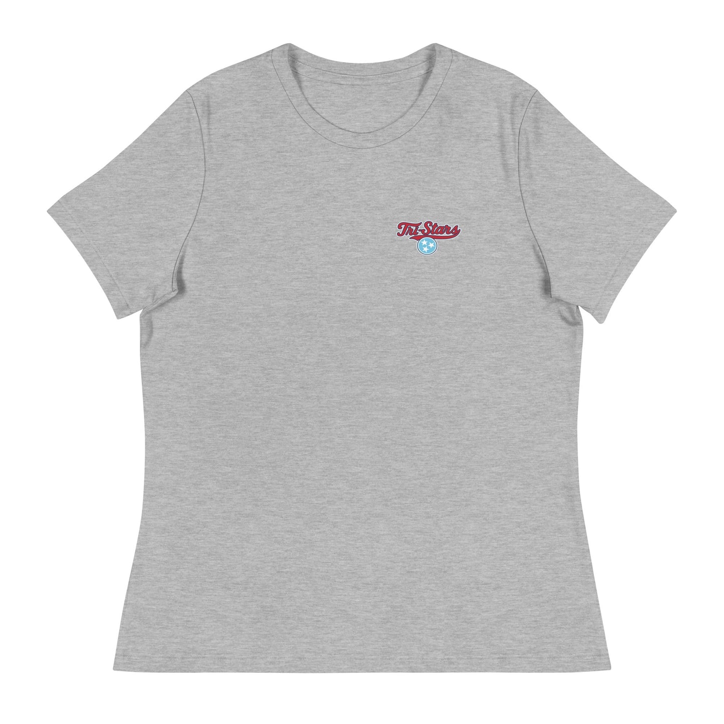 Performance | Women's Relaxed T Shirt | Tri - Stars | 3 Stars Light Logo