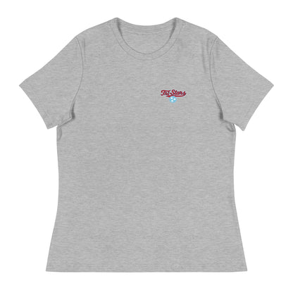 Performance | Women's Relaxed T Shirt | Tri - Stars | 3 Stars Light Logo
