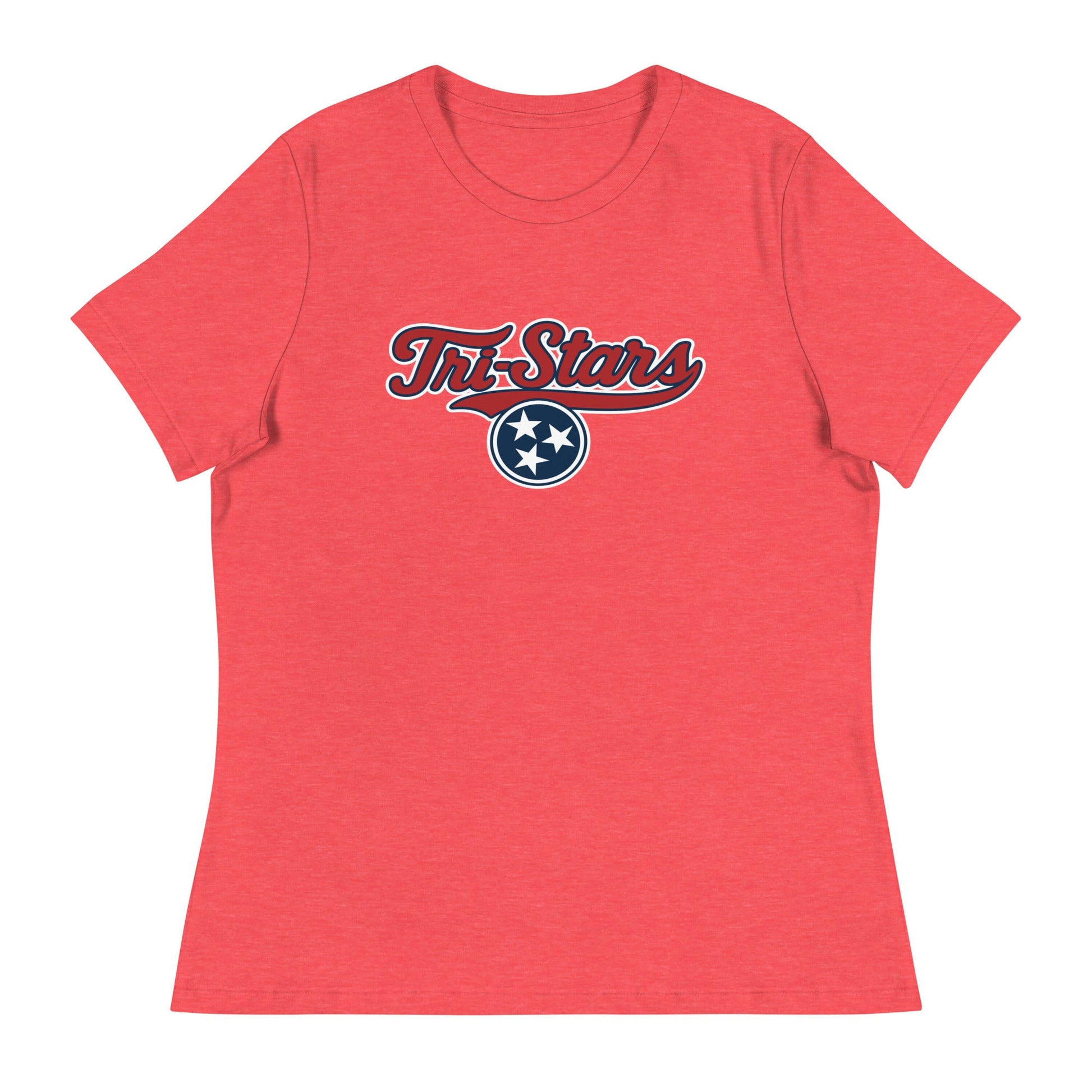 Performance | Women's Relaxed T Shirt | Tri - Stars | 3 Stars Logo