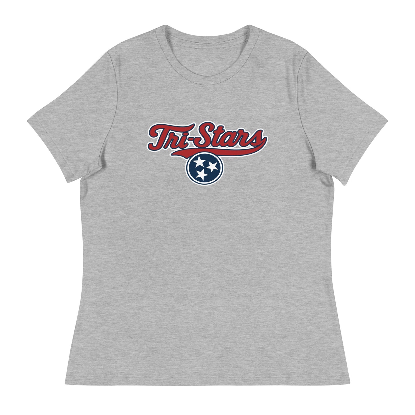 Performance | Women's Relaxed T Shirt | Tri - Stars | 3 Stars Logo