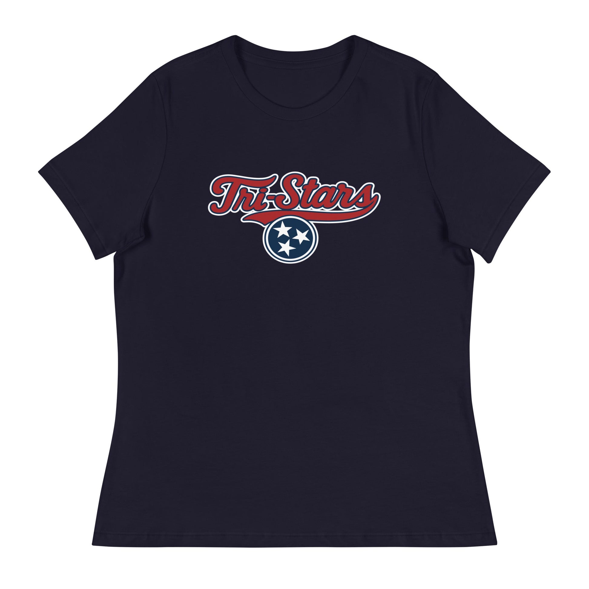 Performance | Women's Relaxed T Shirt | Tri - Stars | 3 Stars Logo