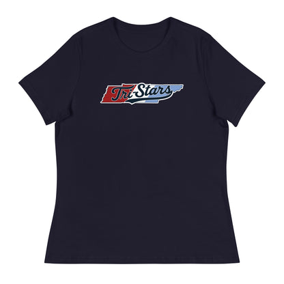 Performance | Women's Relaxed T Shirt | Tri - Stars | TN Logo