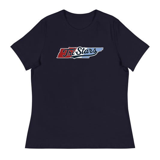 Performance | Women's Relaxed T Shirt | Tri - Stars | TN Logo