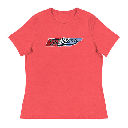 Performance | Women's Relaxed T Shirt | Tri - Stars | TN Logo