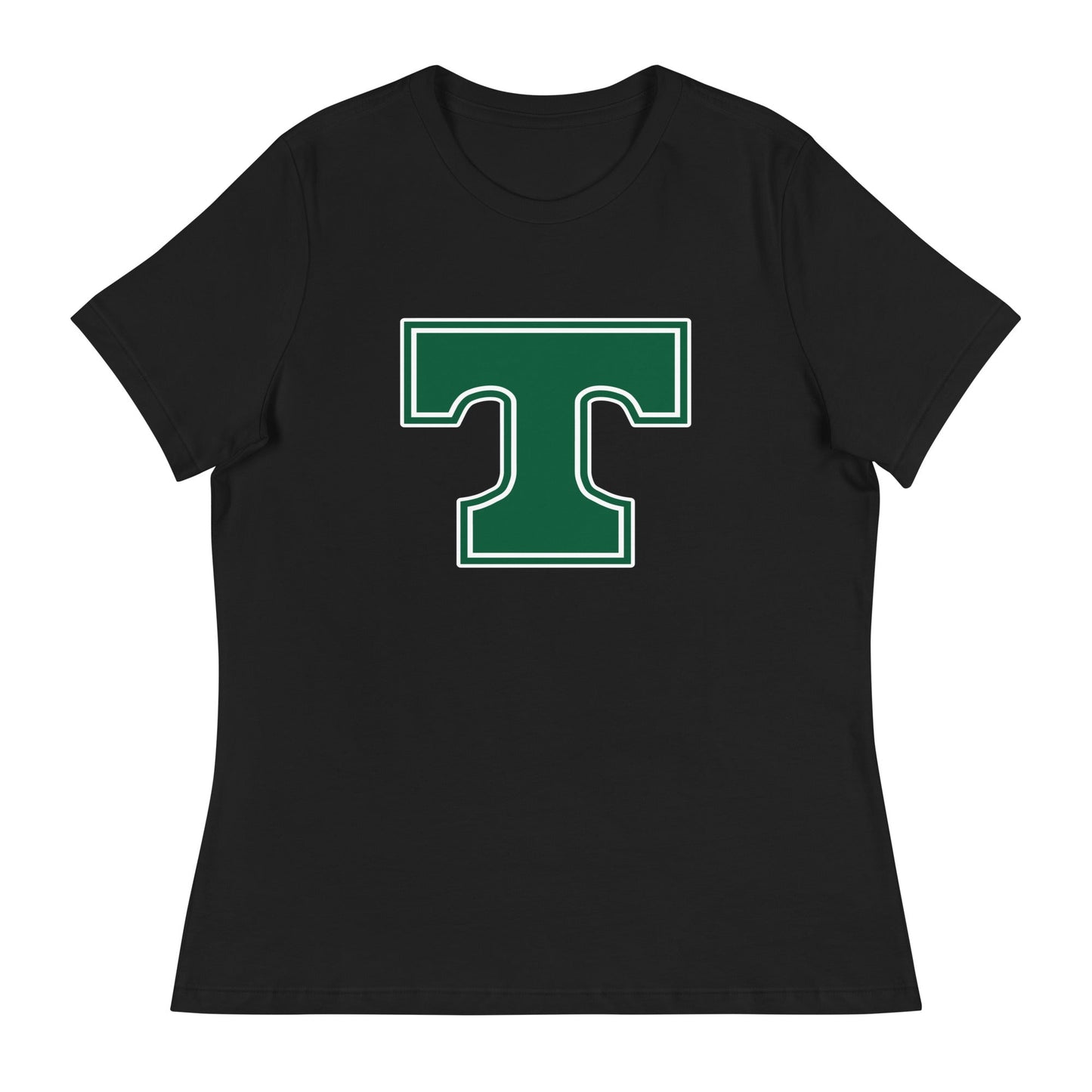 Performance | Women's Relaxed T Shirt | Trinity Highschool | T Logo