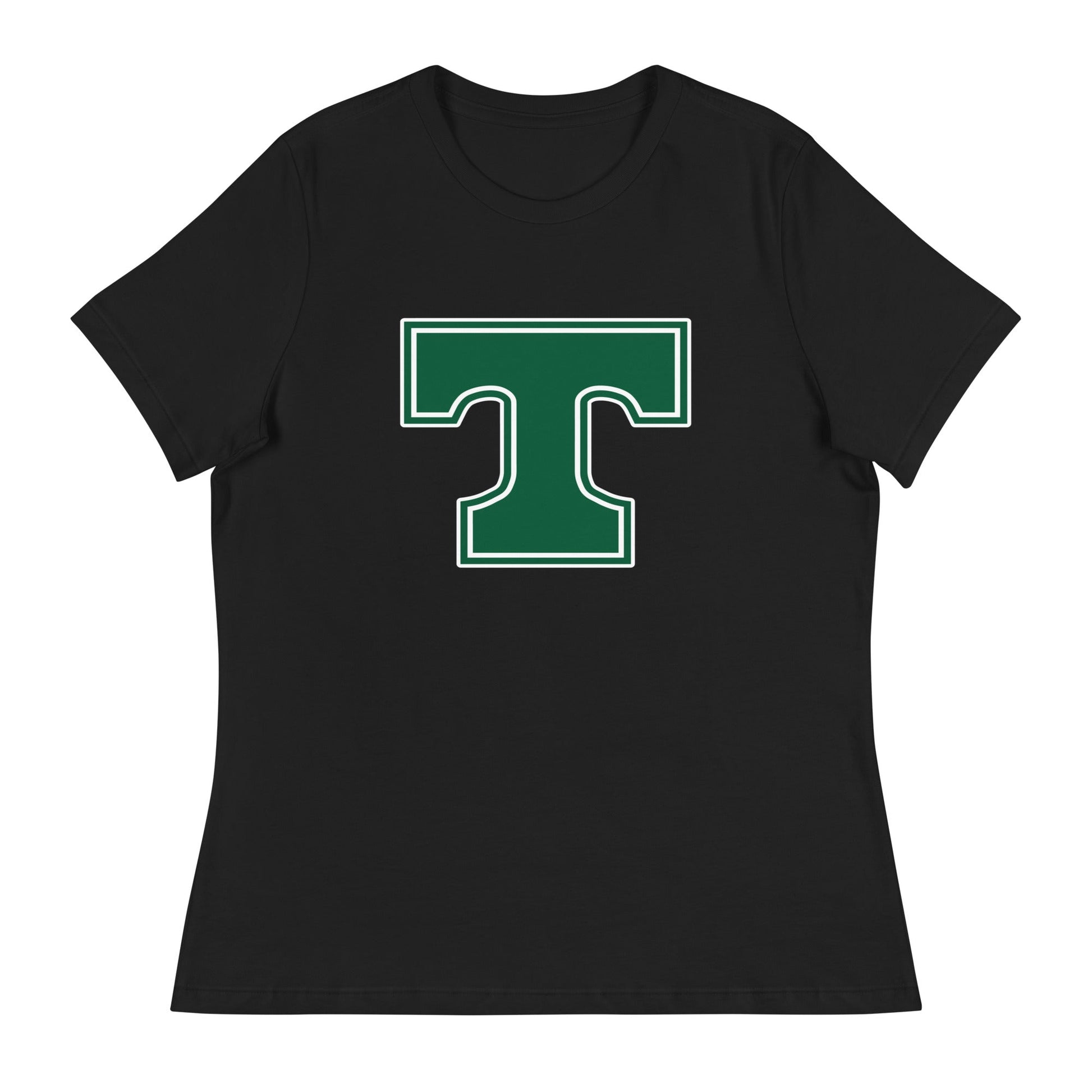 Performance | Women's Relaxed T Shirt | Trinity Highschool | T Logo