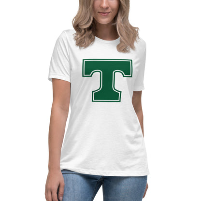 Performance | Women's Relaxed T Shirt | Trinity Highschool | T Logo