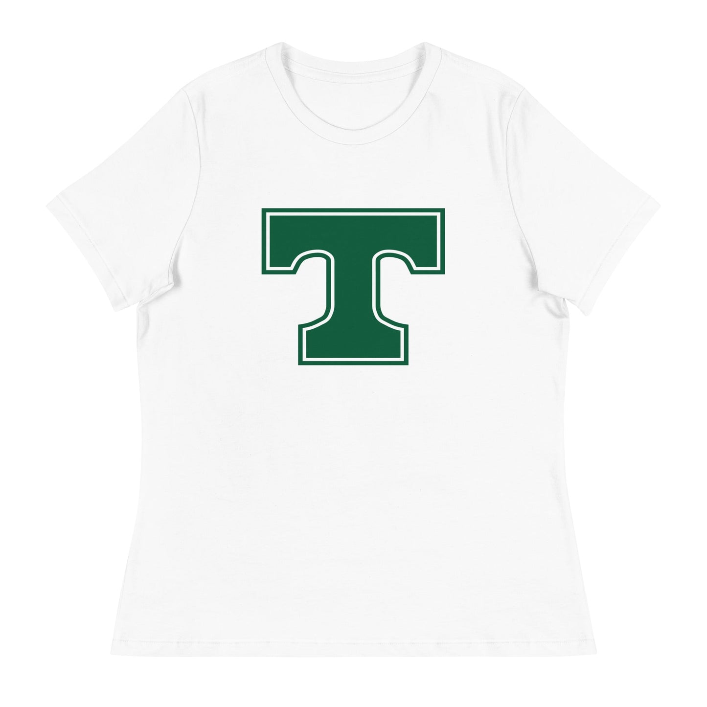 Performance | Women's Relaxed T Shirt | Trinity Highschool | T Logo