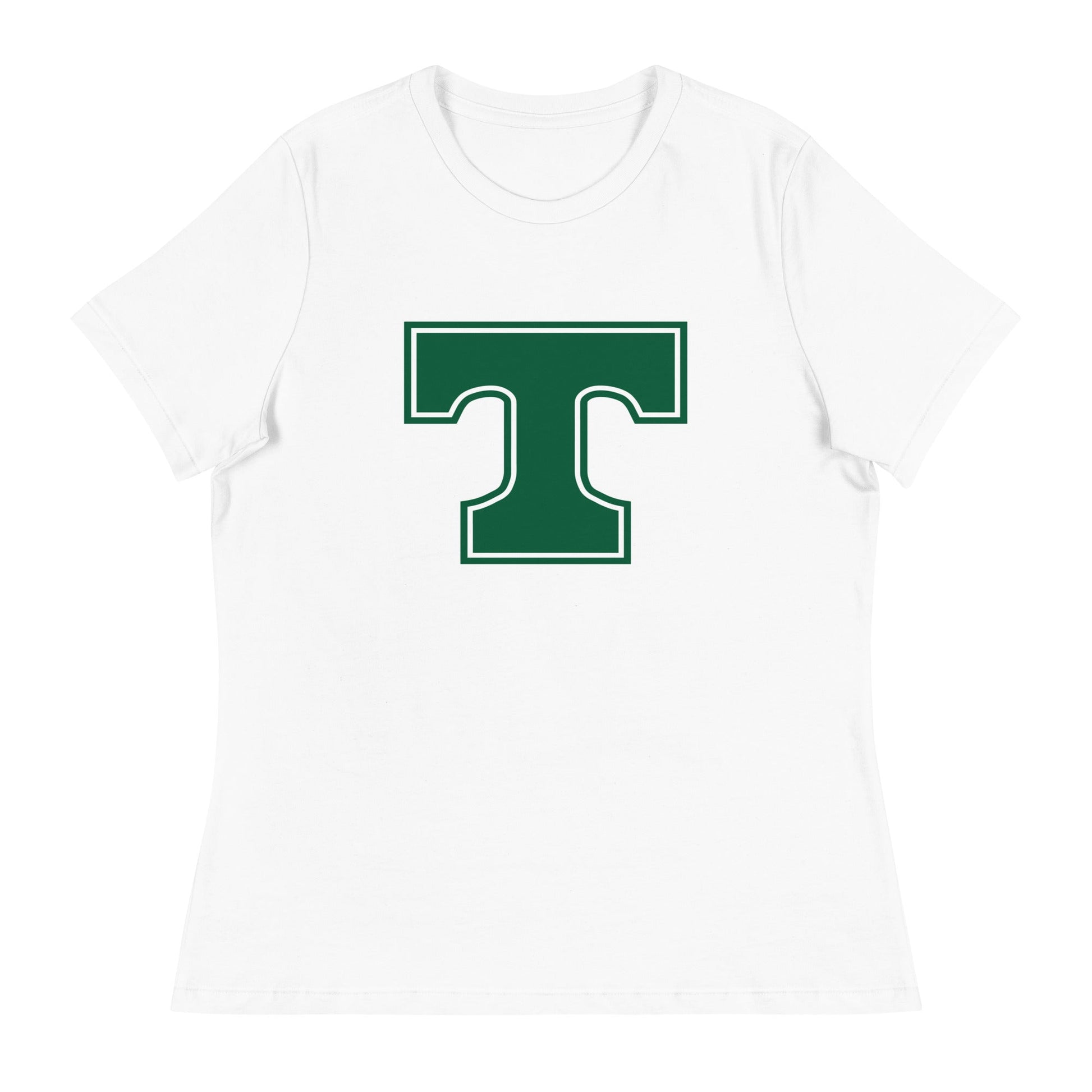 Performance | Women's Relaxed T Shirt | Trinity Highschool | T Logo