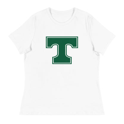 Performance | Women's Relaxed T Shirt | Trinity Highschool | T Logo