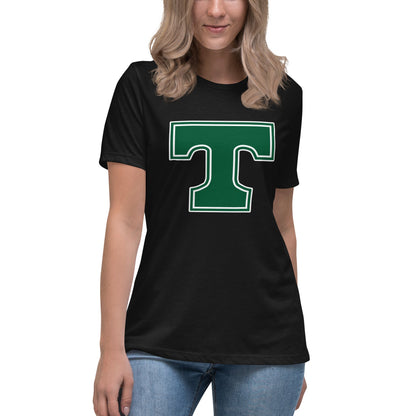 Performance | Women's Relaxed T Shirt | Trinity Highschool | T Logo