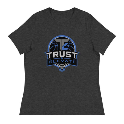 Performance | Women's Relaxed T Shirt | Trust & Elevate | Vanguard Elite Logo