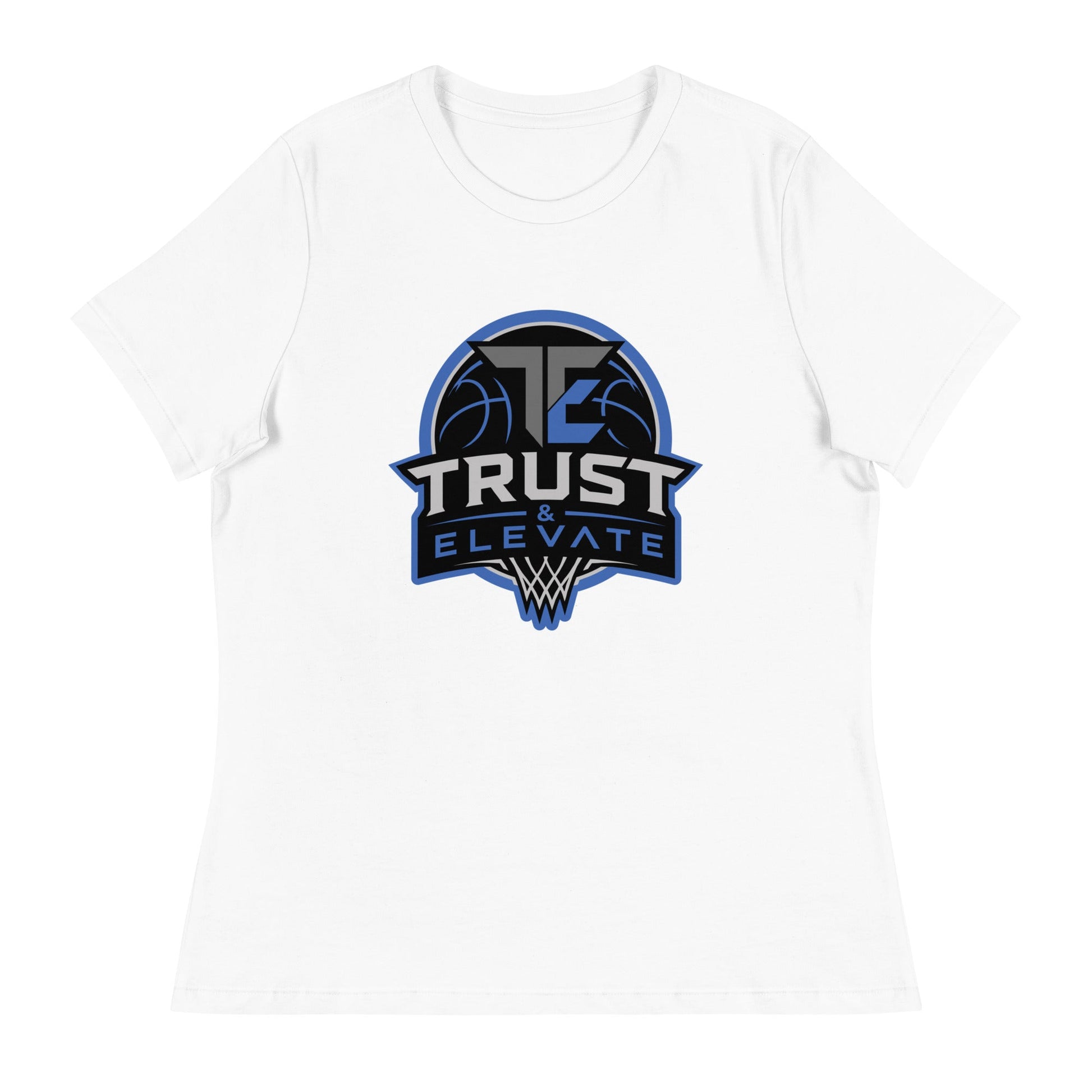 Performance | Women's Relaxed T Shirt | Trust & Elevate | Vanguard Elite Logo