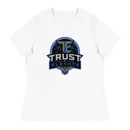 Performance | Women's Relaxed T Shirt | Trust & Elevate | Vanguard Elite Logo