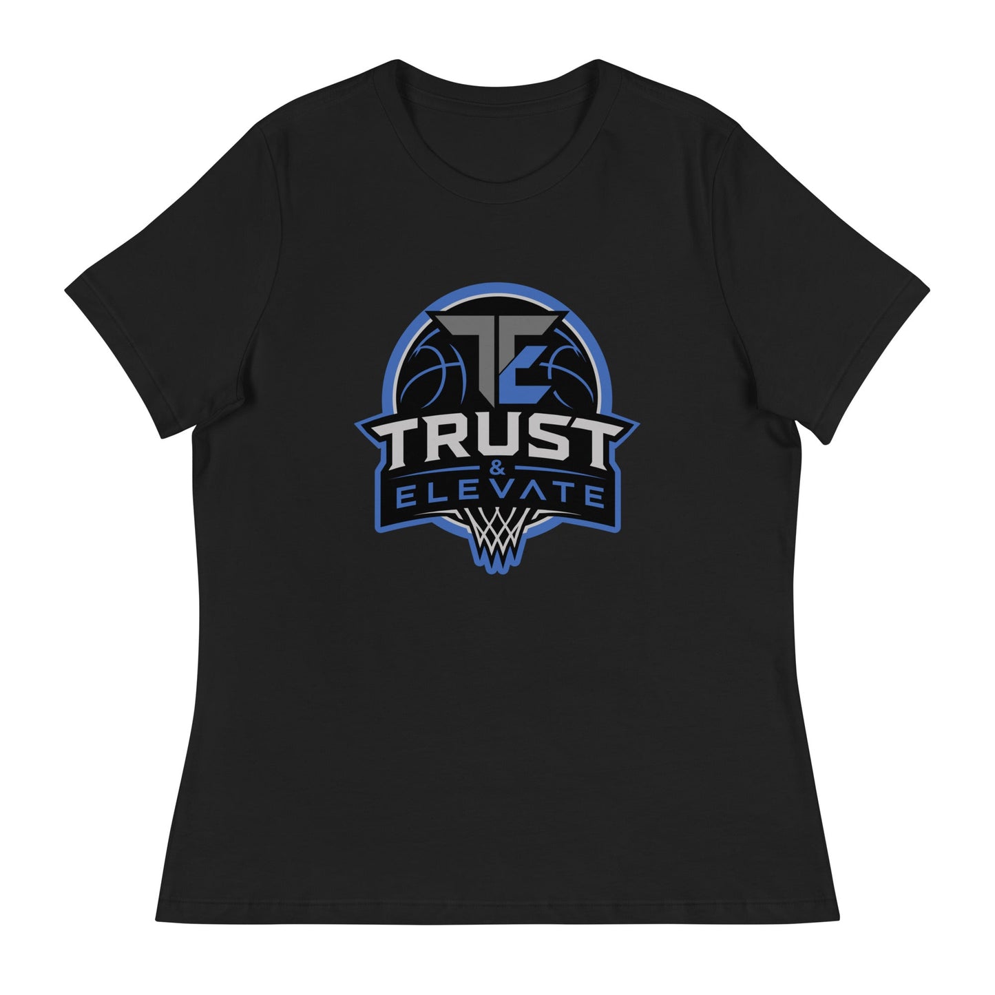 Performance | Women's Relaxed T Shirt | Trust & Elevate | Vanguard Elite Logo