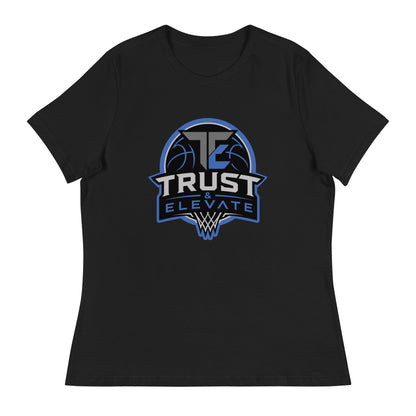 Performance | Women's Relaxed T Shirt | Trust & Elevate | Vanguard Elite Logo