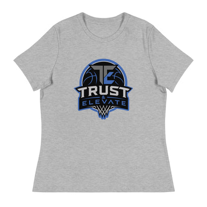 Performance | Women's Relaxed T Shirt | Trust & Elevate | Vanguard Elite Logo