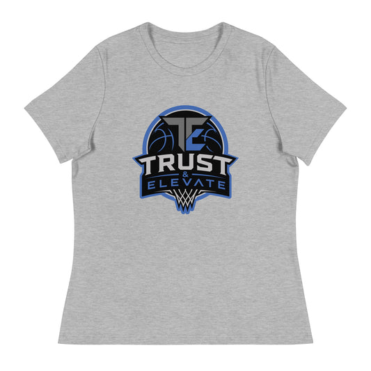 Performance | Women's Relaxed T Shirt | Trust & Elevate | Vanguard Elite Logo