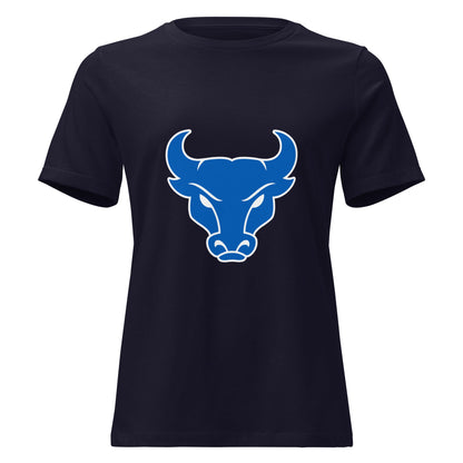 Performance | Women's Relaxed T Shirt | UB Womens Club Basketball | Emblem Logo
