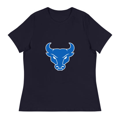 Performance | Women's Relaxed T Shirt | UB Womens Club Basketball | Emblem Logo
